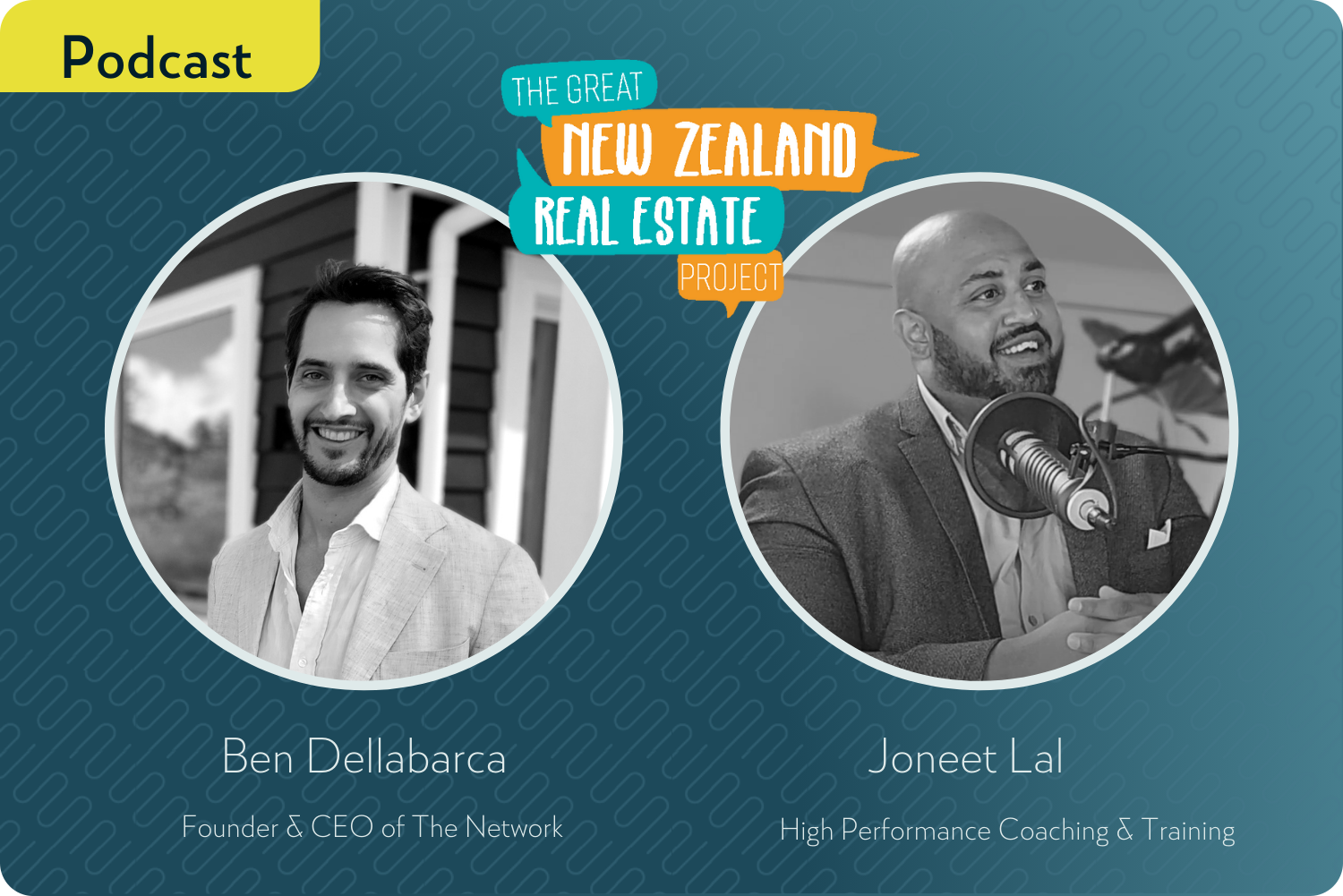 Ben Dellabarca and Joneet Lal